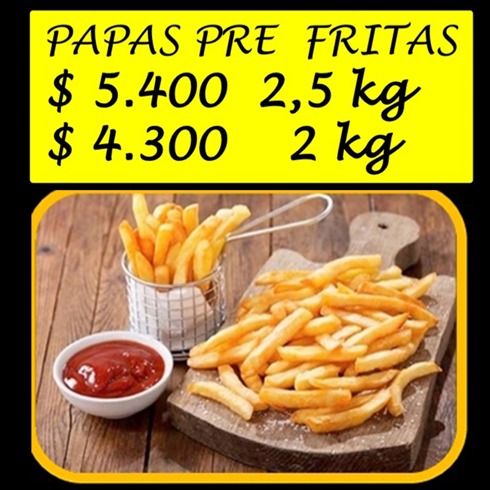 Papas Pre Fritas