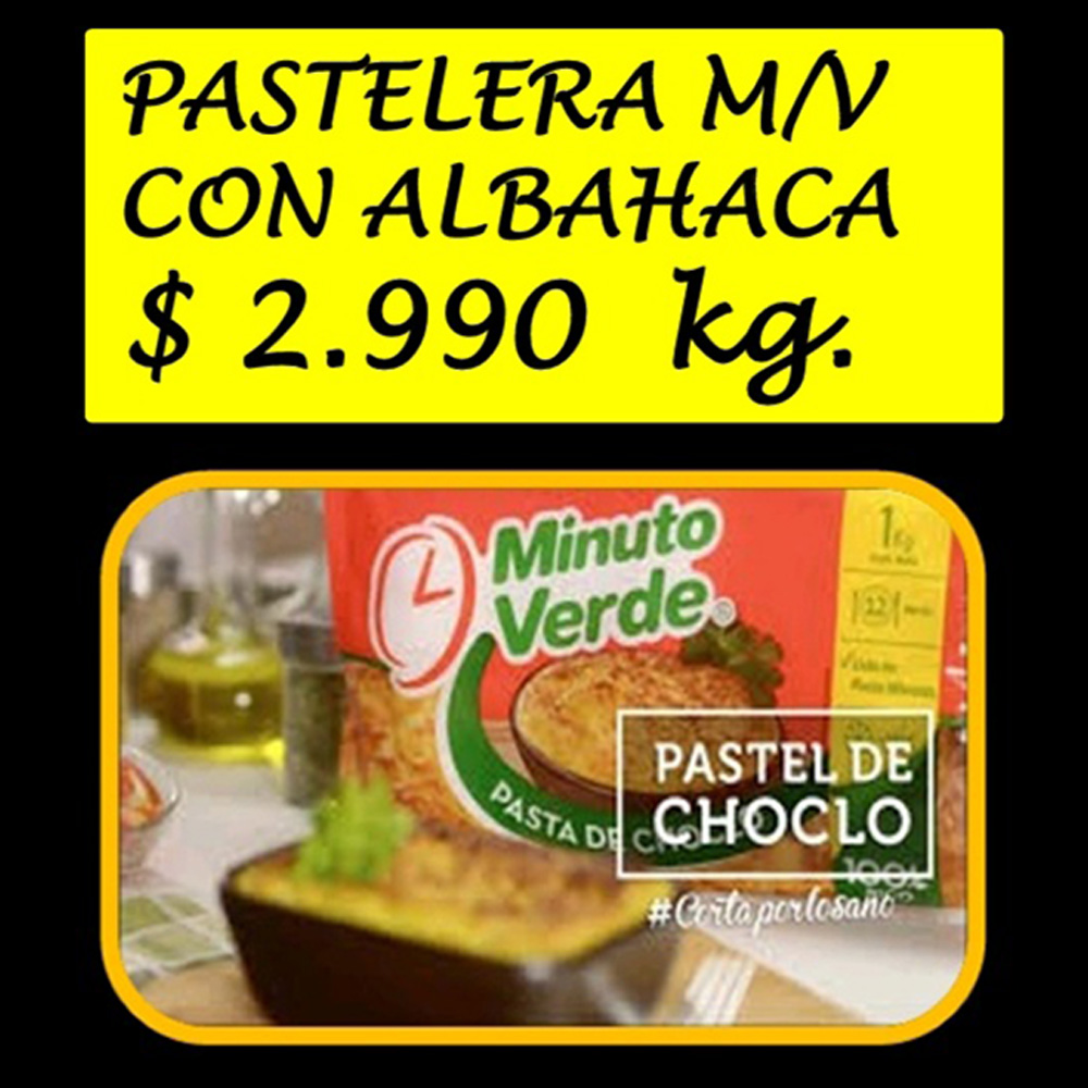 Pasta de Choclo con Albahaca